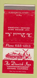 Matchbook Cover - Danish Inn Solvang CA WEAR 30 Strike