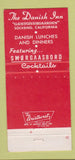 Matchbook Cover - Danish Inn Solvang CA WEAR 30 Strike