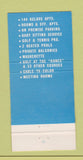 Matchbook Cover - The Breakers Myrtle Beach SC Safari Room 30 Strike