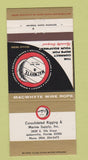 Matchbook Cover - Macwhyte Wire Rope Jacksonville FL 30 Strike