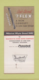 Matchbook Cover - Macwhyte Wire Rope Jacksonville FL 30 Strike