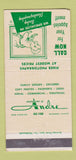 Matchbook Cover - Andre Photography Waukegan IL 30 Strike