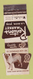 Matchbook Cover - Renton's Market WORN Contour