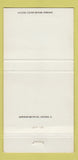 Matchbook Cover - Jim Covert Ossining Fire Dept NY 30 Strike