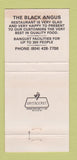 Matchbook Cover - The Black Angus Restaurant Virginia Beach VA 30 Strike