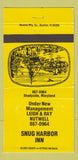 Matchbook Cover - Snug Harbor Inn Shadyside MD 30 Strike