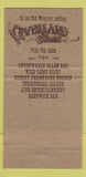 Matchbook Cover - Overland Stage Anaheim CA 30 Strike