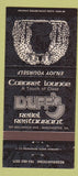 Matchbook Cover - Duff's Rebel Restaurant Winchester VA 30 Strike