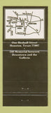 Matchbook Cover - Rainbow Lodge  Houston TX 30 Strike