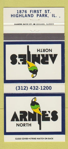 Matchbook Cover - Arnie's North Highland Park IL 30 Strike