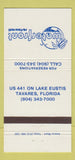 Matchbook Cover - Waterfront Restaurant Tavares FL 30 Strike