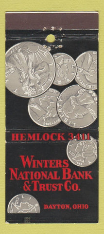 Matchbook Cover - Winters National Bank Dayton OH 30 Stick