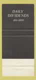 Matchbook Cover - Yorkridge Federal Savings Loan Pikesville Towson MD 30 Strike