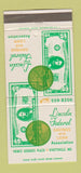 Matchbook Cover - Lincoln Federal Savings Hyattsville MD 30 Strike
