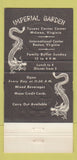 Matchbook Cover - Imperial Garden Chinese Restaurant Reston McLean VA 30 Strike