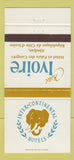 Matchbook Cover - Hotel Ivorie Cote d Ivorie 30 Strike