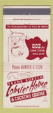 Matchbook Cover - Frank Buresh Lobster House Brookfield IL 30 Strike