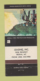 Matchbook Cover - Ansul Fire Protection Helena MT 30 Strike