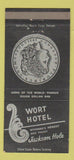 Matchbook Cover - Wort Hotel Jackson Hole WY 30 Strike