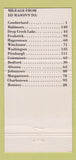 Matchbook Cover - Ed Mason's Restaurant Cumberland MD 30 Strike