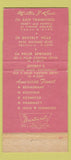 Matchbook Cover - Milton Kreis San Francisco Beverly Hills CA WEAR 30 Strike