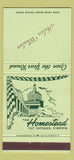 Matchbook Cover - The Homestead Hot Springs VA IMPRINT 30 Strike