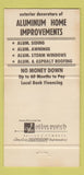 Matchbook Cover - Weatherguard Company Huntingdon York Palmyra PA 30 Strike