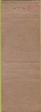 Matchbook Cover - Travel by Ferry Hampton Roads VA WORN