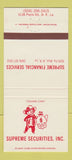 Matchbook Cover - Supreme Financial Services Baton Rouge LA 30 Strike