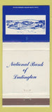 Matchbook Cover - National Bank of Ludington MI WEAR 30 Strike