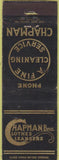 Matchbook Cover - Chapman Bros Clothes