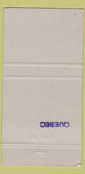 Matchbook Cover - La Grande Hermine Steak House QC 30 Strike