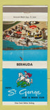 Matchbook Cover - Hotel St George Bermuda 30 Strike