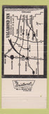Matchbook Cover - Vagabond Inn Rochelle IL 30 Strike