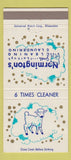 Matchbook Cover - Normington's Cleaning Laundry 30 Strike