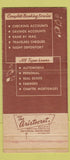 Matchbook Cover - First National Bank Morris IL 30 Strike