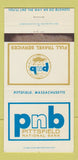 Matchbook Cover - Pittsfield National Bank MA WORN 30 Strike