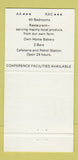 Matchbook Cover - Motel Leeming  30 Strike