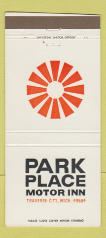 Matchbook Cover - Park Place Motor Inn Traverse City MI #1 30 Strike