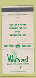 Matchbook Cover - Westwood Rapid City SD restaurant 30 Strike