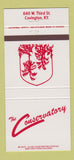 Matchbook Cover - The Conservatory Covington KY 30 Strike