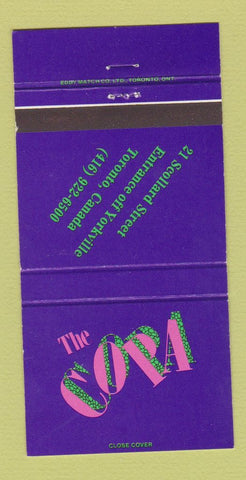 Matchbook Cover - The Copa Toronto ON 30 Strike