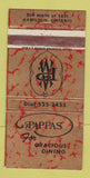 Matchbook Cover - Pappas Restaurant Hamilton ON WEAR 30 Strike