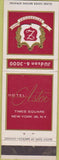 Matchbook Cover - Hotel Astor New York City