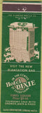 Matchbook Cover - Hotel Dixie Times Square New York City