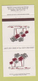 Matchbook Cover - Las Palmas Hotel Orlando FL 30 Strike