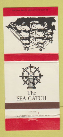 Matchbook Cover - The Sea Catch Washington DC WEAR 30 Strike