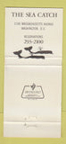 Matchbook Cover - The Sea Catch Washington DC WEAR 30 Strike