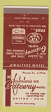 Matchbook Cover - Gateway Motel Dayton OH 30 Strike