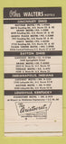 Matchbook Cover - Gateway Motel Dayton OH 30 Strike